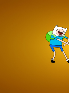 Обои Adventure Time With Finn & Jake 240x320