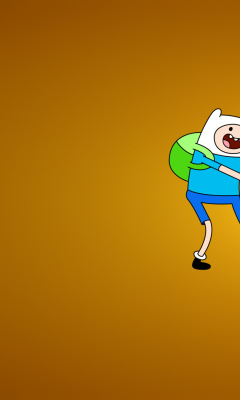 Sfondi Adventure Time With Finn & Jake 240x400