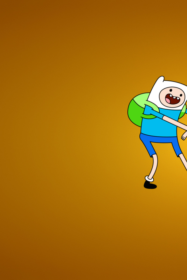 Fondo de pantalla Adventure Time With Finn & Jake 640x960