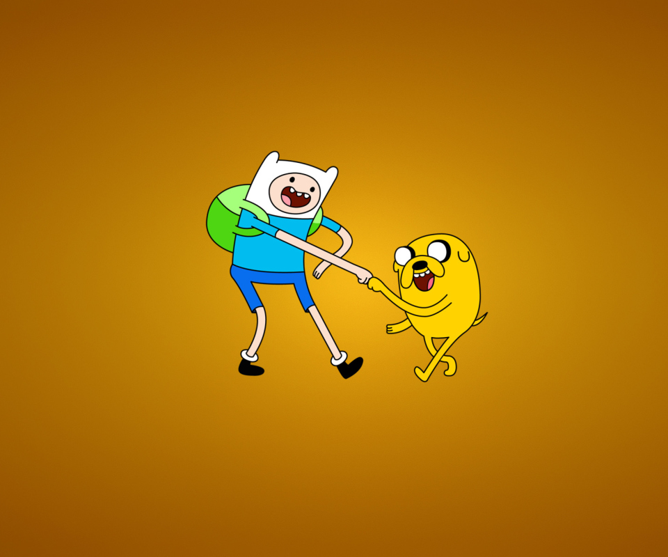 Обои Adventure Time With Finn & Jake 960x800