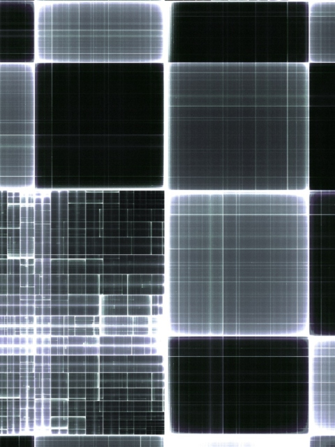 Abstract Squares wallpaper 480x640