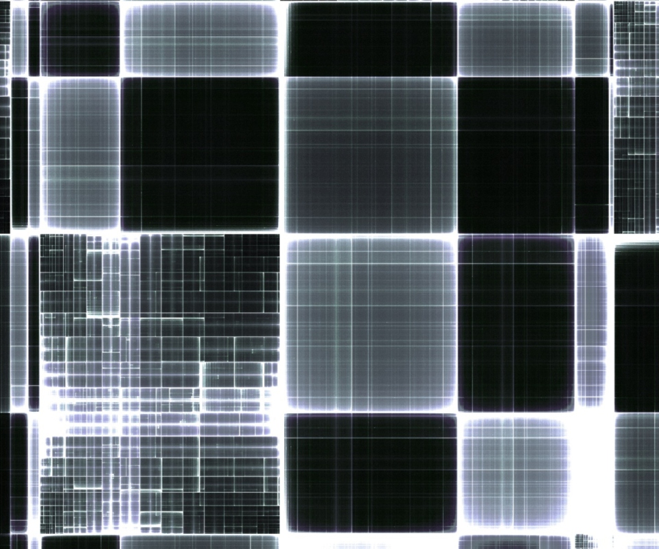 Abstract Squares wallpaper 960x800