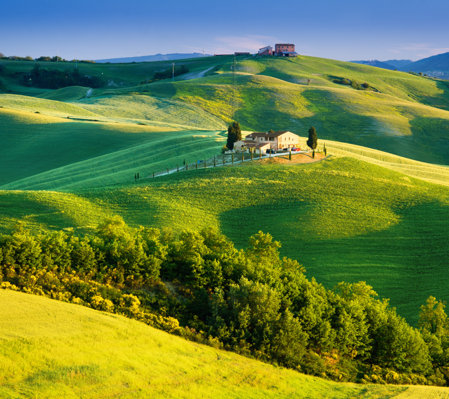 Fondo de pantalla Italy, Tuscany 1440x1280