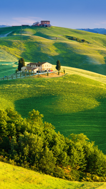 Das Italy, Tuscany Wallpaper 360x640