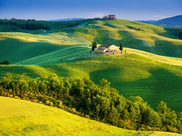Das Italy, Tuscany Wallpaper 640x480