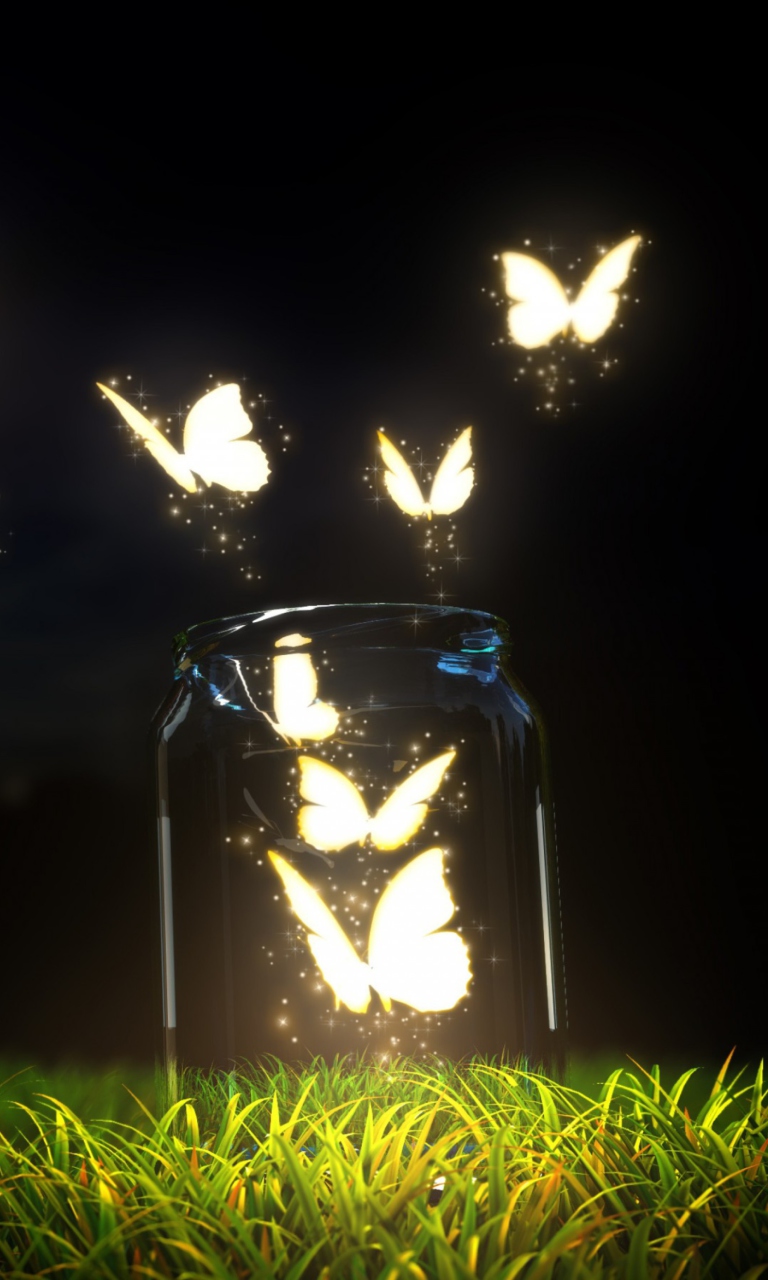 Light Butterflies screenshot #1 768x1280