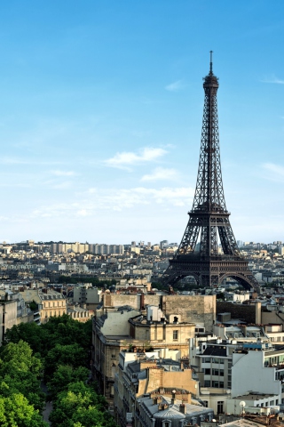 Das Beautiful Paris Wallpaper 320x480