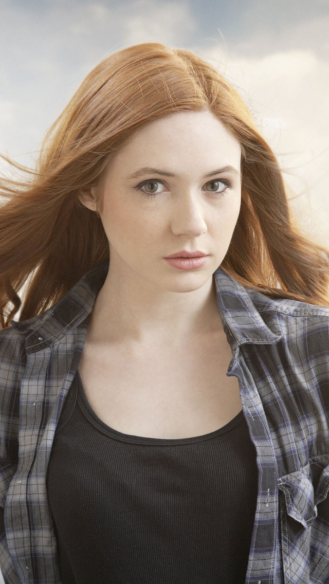 Karen Gillan Doctor Who Star wallpaper 640x1136