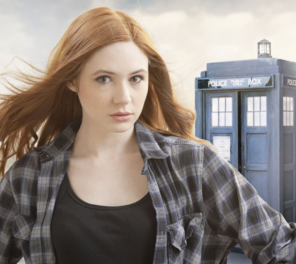 Das Karen Gillan Doctor Who Star Wallpaper 960x854