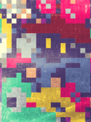 Sfondi Colorful Mosaic Abstraction 132x176