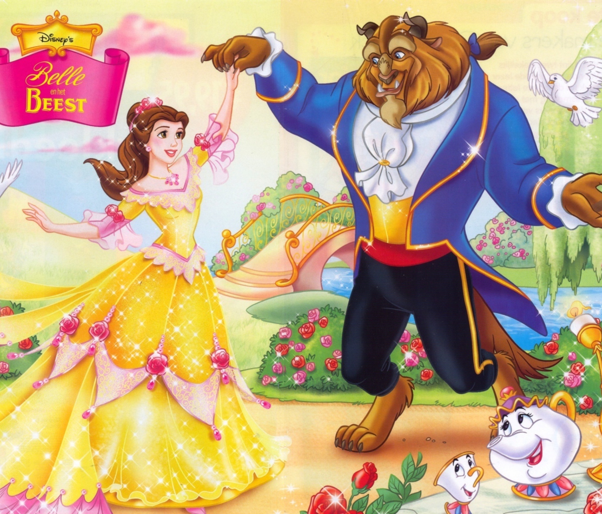 Sfondi Princess Belle Disney 1200x1024