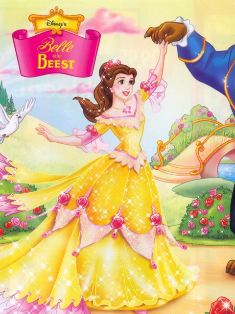 Обои Princess Belle Disney 480x640