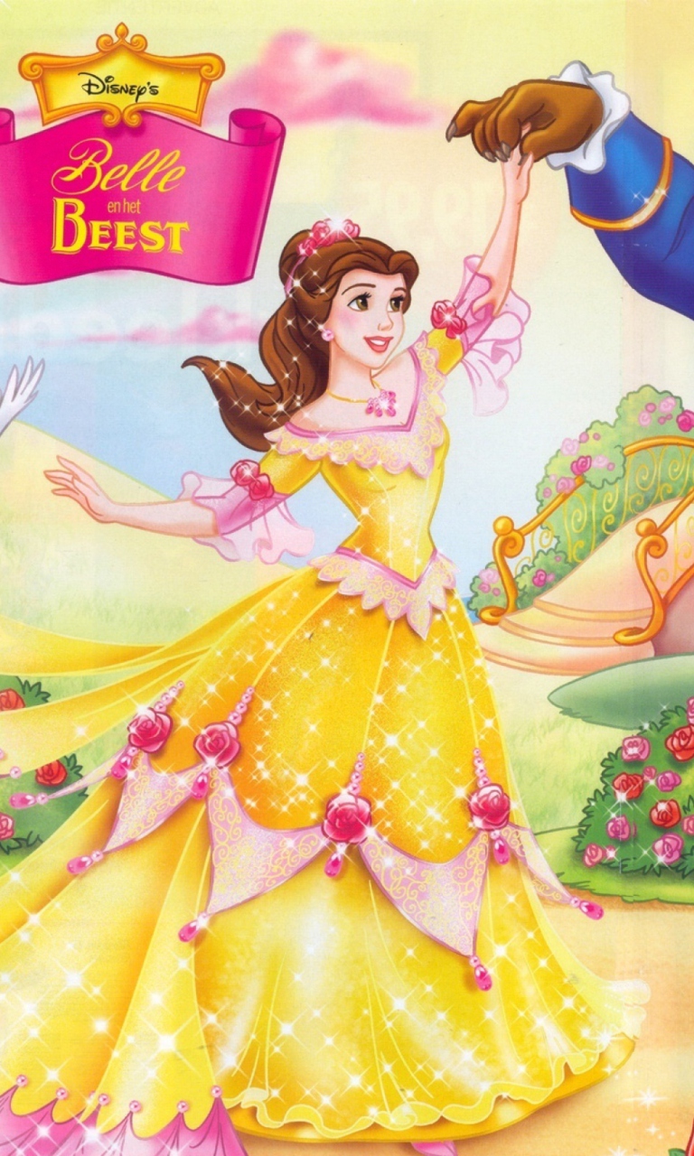 Sfondi Princess Belle Disney 768x1280