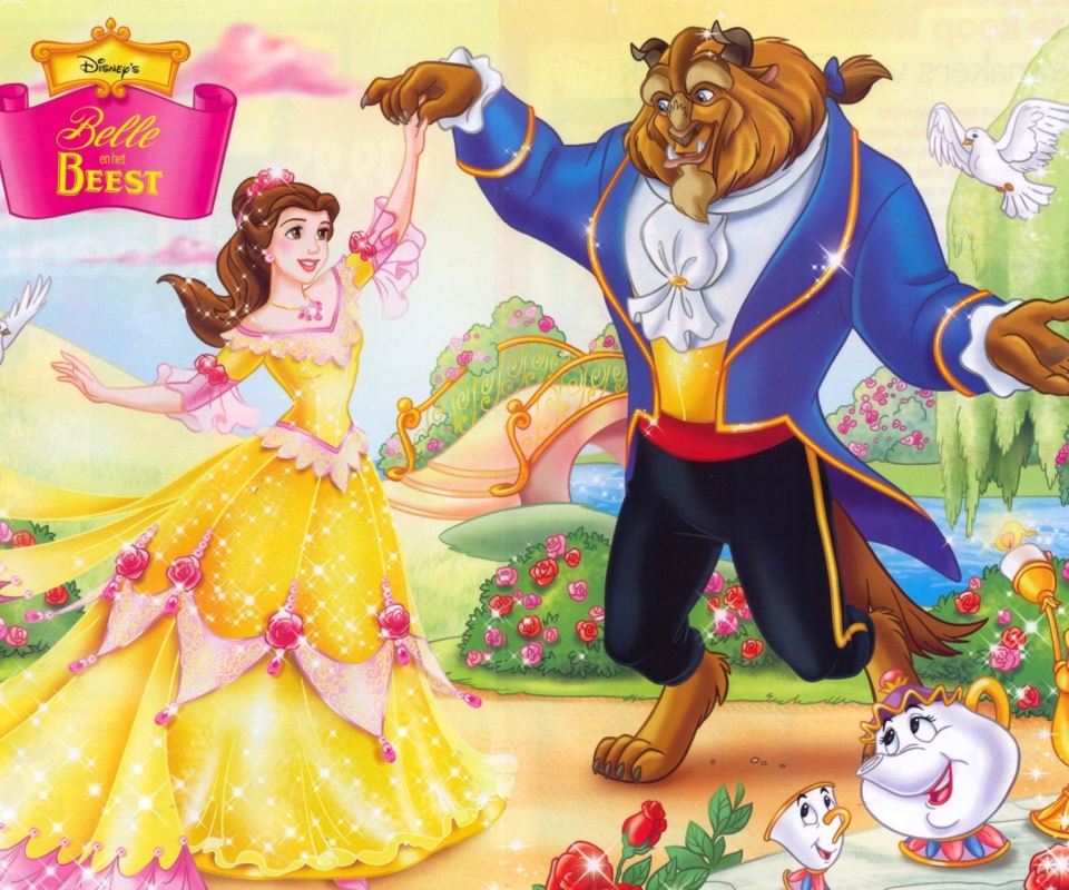 Das Princess Belle Disney Wallpaper 960x800