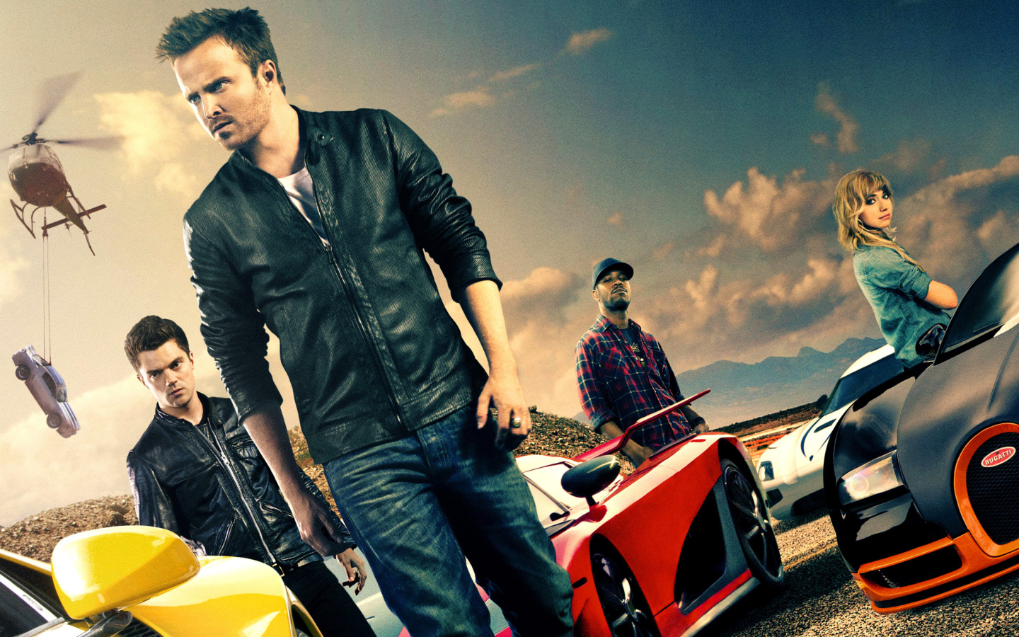 Screenshot №1 pro téma Need for speed Movie 2014 - Aaron Paul 1440x900