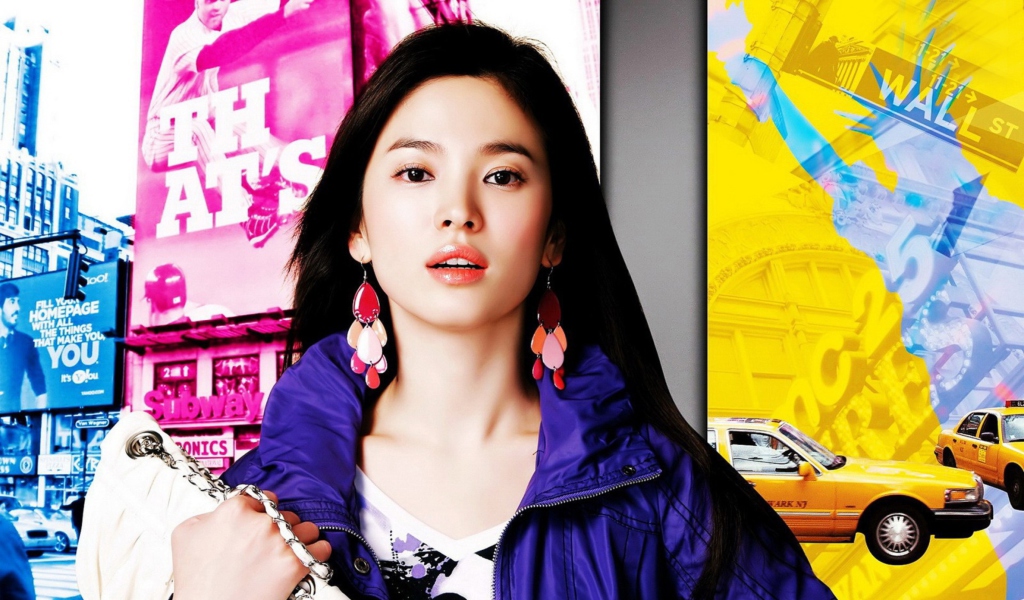 Song Hye Kyo wallpaper 1024x600