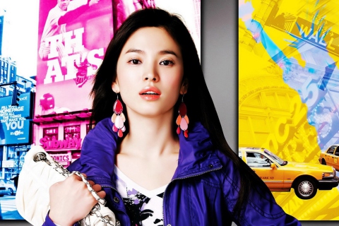 Das Song Hye Kyo Wallpaper 480x320