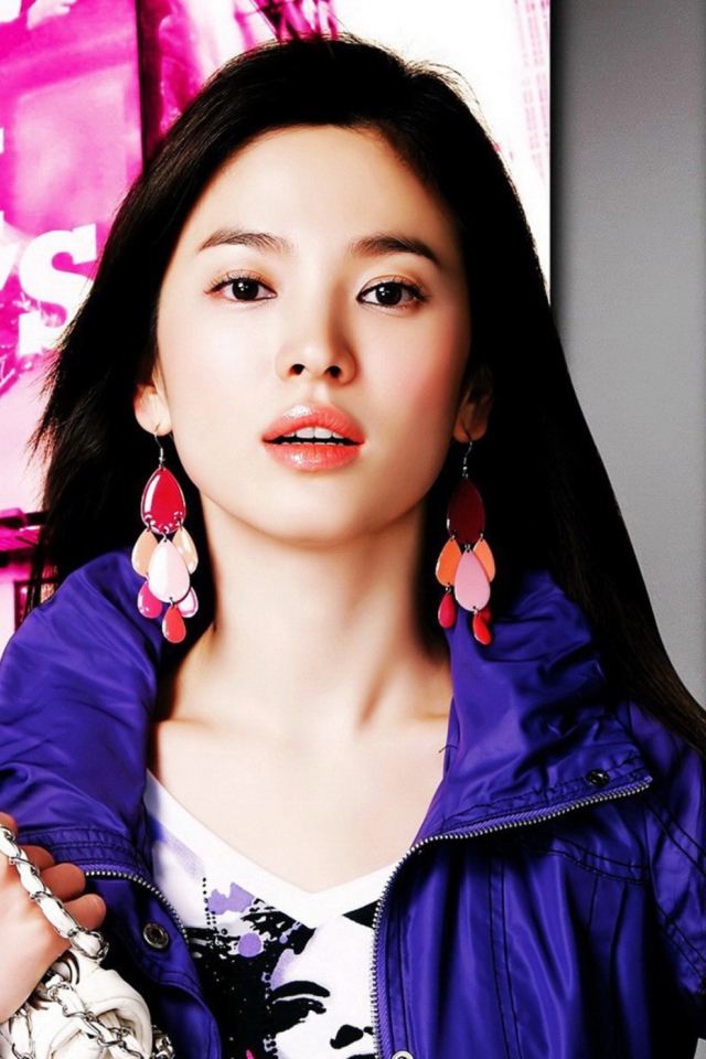 Fondo de pantalla Song Hye Kyo 640x960