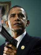 Das Barack Obama Wallpaper 132x176