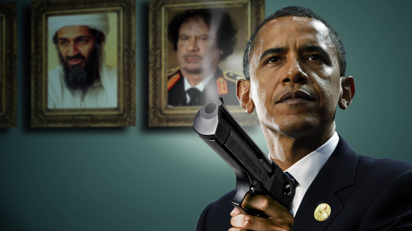 Das Barack Obama Wallpaper 1366x768