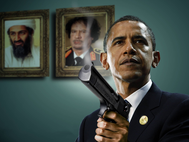 Das Barack Obama Wallpaper 640x480