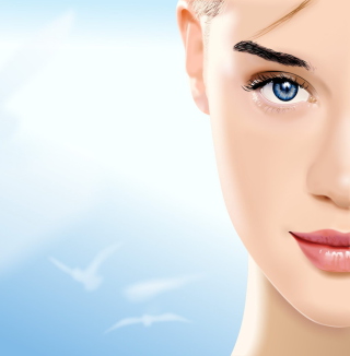 Girls Face sfondi gratuiti per iPad 3