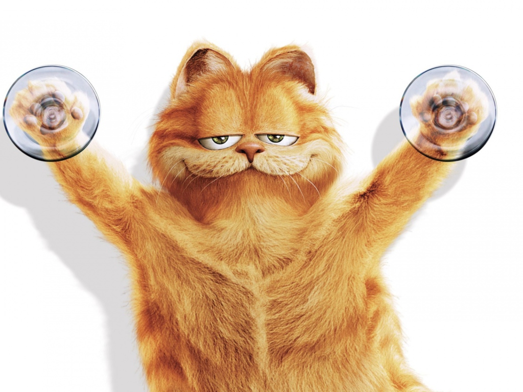 Screenshot №1 pro téma Garfield 1024x768